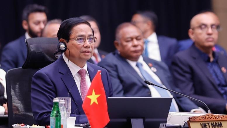 Thủ tướng Phạm Minh Chính phát biểu ý kiến tại Phiên toàn thể. (Ảnh: Nhật Bắc/VGP) Thủ tướng Phạm Minh Chính phát biểu ý kiến tại Phiên toàn thể. (Ảnh: Nhật Bắc/VGP)