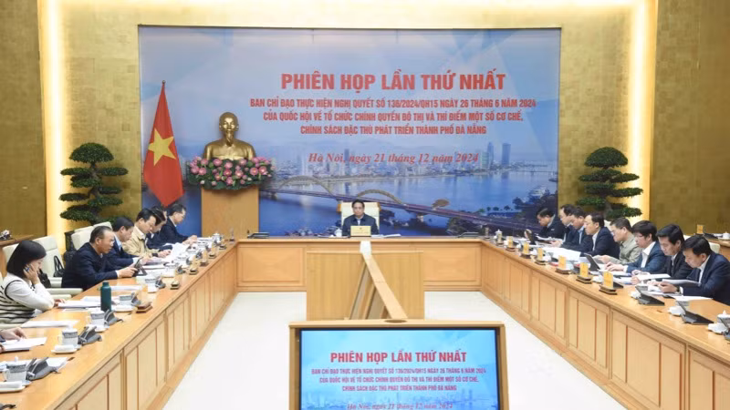 Quang cảnh phiên họp lần thứ nhất của Ban Chỉ đạo. (Ảnh: TRẦN HẢI) Quang cảnh phiên họp lần thứ nhất của Ban Chỉ đạo. (Ảnh: TRẦN HẢI)