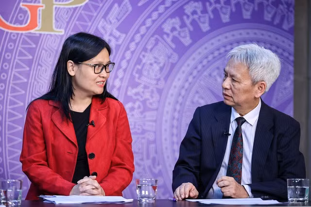 Bà Nguyễn Ngọc Anh, Tổng Giám đốc Công ty Quản lý Quỹ SSI. (Ảnh: VGP)