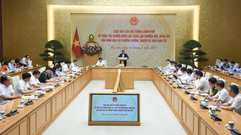 Quang cảnh cuộc họp. (Ảnh: TRẦN HẢI)