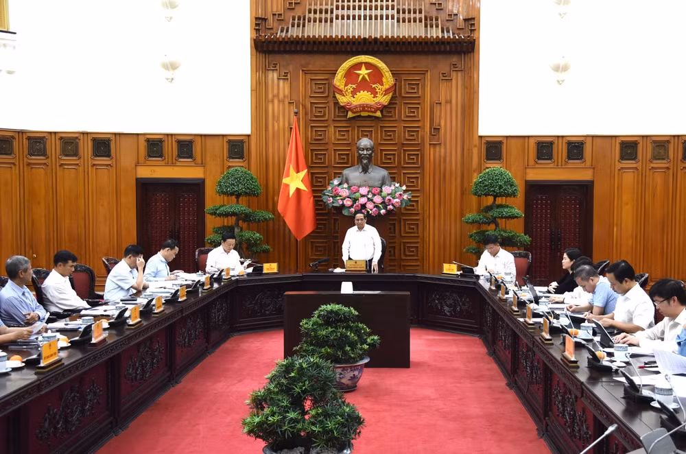 Quang cảnh cuộc họp. (Ảnh: TRẦN HẢI)