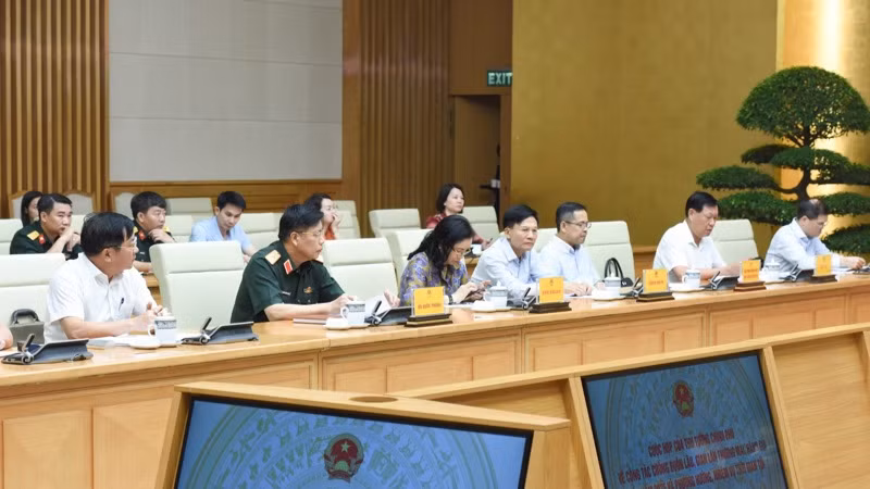 Các đại biểu tham dự cuộc họp. (Ảnh: TRẦN HẢI)