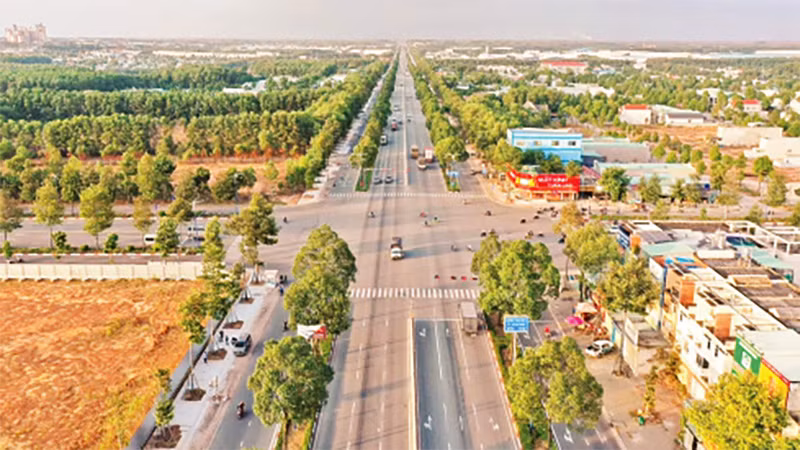 Đường vành đai 4 kết nối vùng, đoạn đi qua tỉnh Bình Dương.