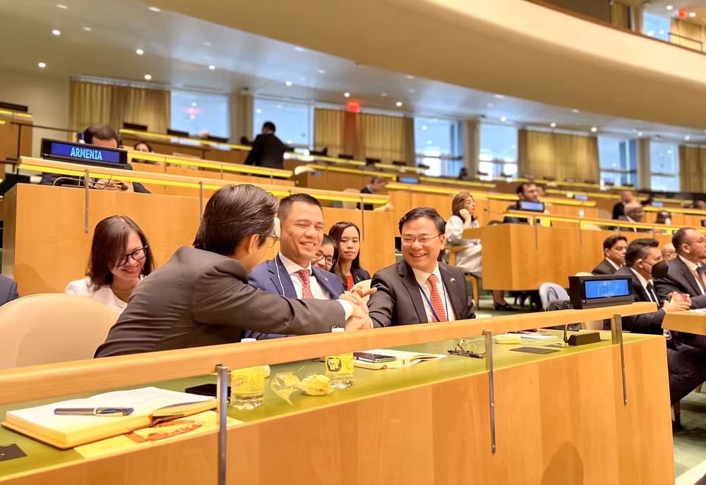 Việt Nam được bầu làm thành viên của Hội đồng Nhân quyền Liên hợp quốc nhiệm kỳ 2023-2025. Nguồn: BỘ NGOẠI GIAO