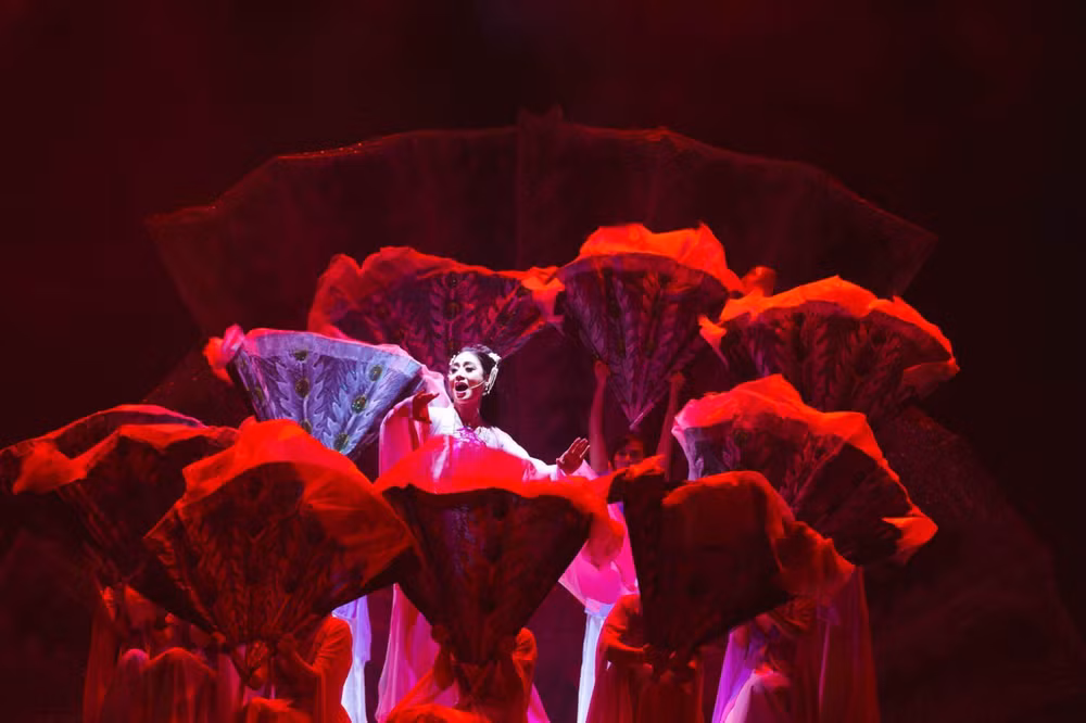 Cảnh trong vở diễn.