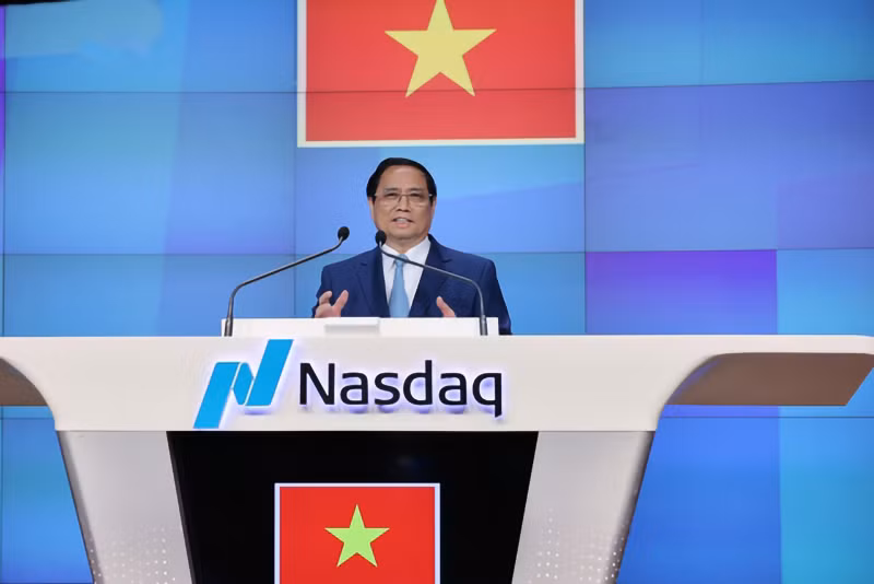 Thủ tướng Phạm Minh Chính phát biểu tại buổi lễ.