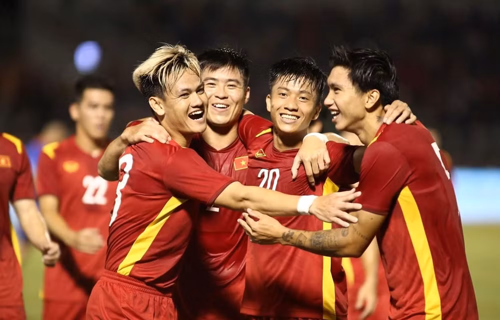 Đội tuyển Việt Nam sẽ thi đấu giao hữu với câu lạc bộ Dortmund nhằm chuẩn bị cho AFF Cup 2022. (Ảnh: PV/Vietnam+)