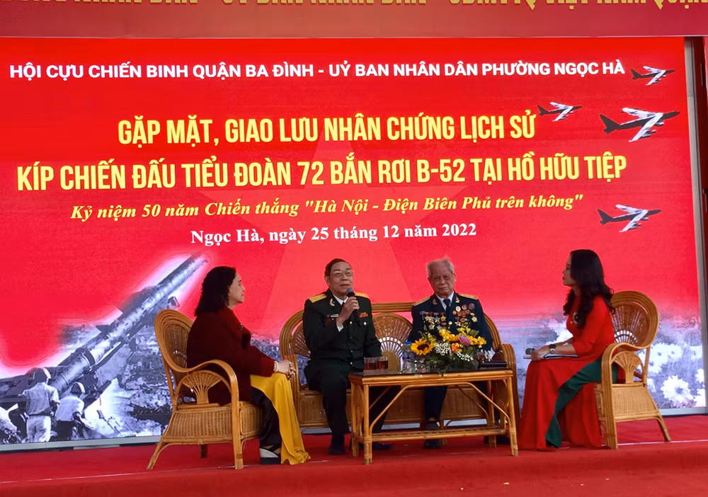 Những người lính tên lửa năm xưa kể lại câu chuyện bắn rơi máy bay B-52.