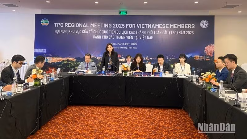 Hội nghị khu vực của tổ chức Xúc tiến du lịch các thành phố toàn cầu (TPO) năm 2025 dành cho các thành viên tại Việt Nam. (Ảnh: HÀ THANH)
