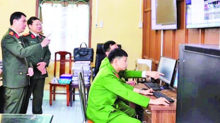 Đến nay, 100% số xã, thị trấn của huyện Vụ Bản, tỉnh Nam Định đã triển khai mô hình camera an ninh.