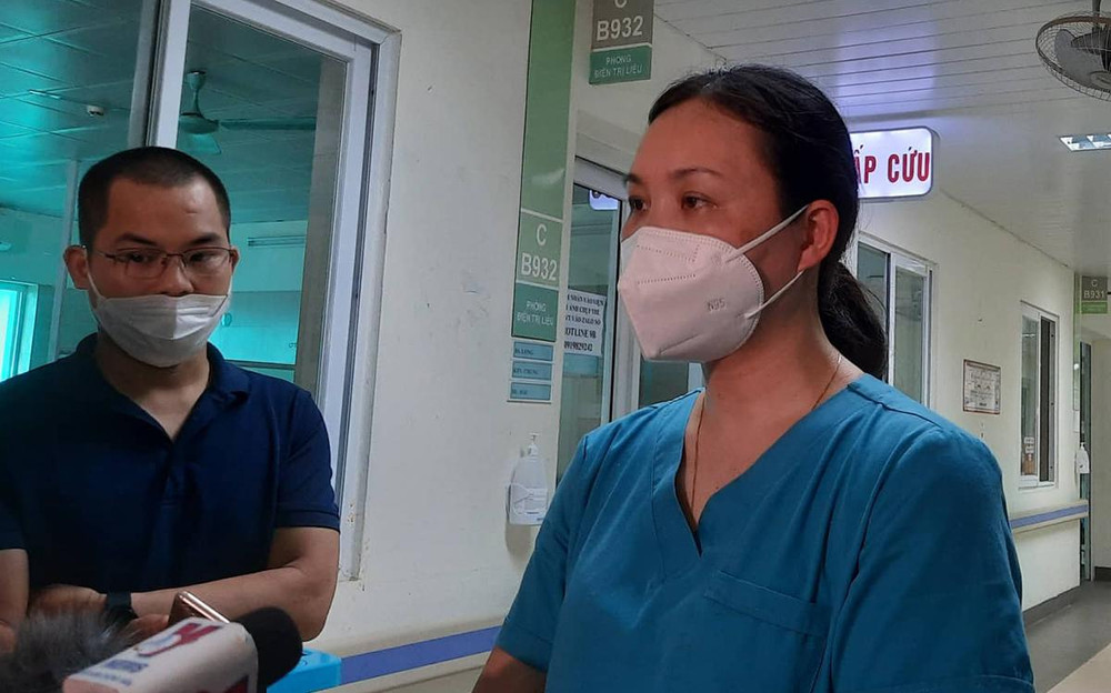 Thạc sĩ, bác sĩ Nguyễn Thị Thu Hương, Trưởng đơn nguyên chống dịch, Trưởng khoa Bệnh nghề nghiệp, Bệnh viện Thanh Nhàn. Gia tăng ca nhiễm Covid-19 phải nhập viện -0