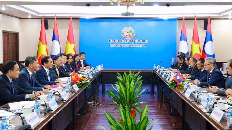 Tham vấn chính trị cấp Bộ trưởng Ngoại giao Việt Nam-Lào lần thứ 11.