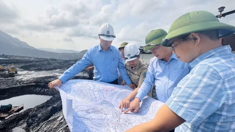 Lãnh đạo TKV kiểm tra công tác phòng, chống thiên tai.