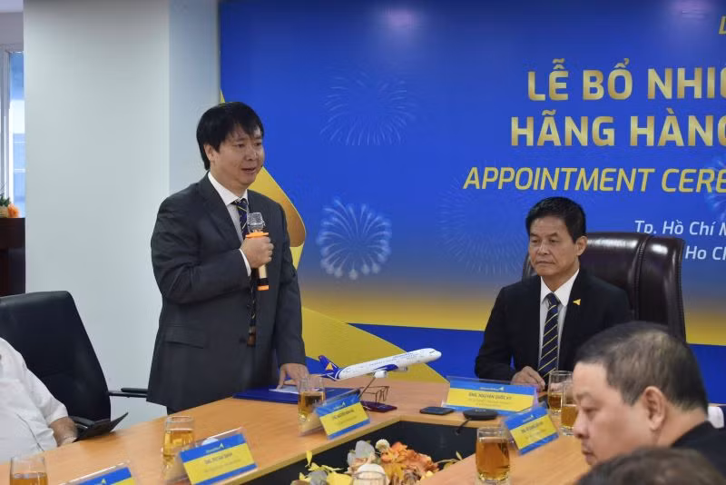 Ông Nguyễn Minh Hải, tân Tổng Giám đốc phát biểu ý kiến.