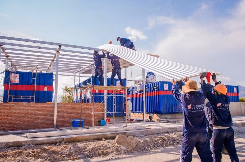 Nhà đầu tư đã tự bỏ kinh phí xây dựng điểm dừng nghỉ tạm trên đường cao tốc.