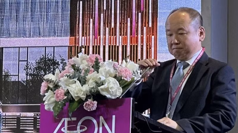 Ông Furusawa Yasuyuki, Tổng Giám đốc Công ty trách nhiệm hữu hạn Aeon Việt Nam