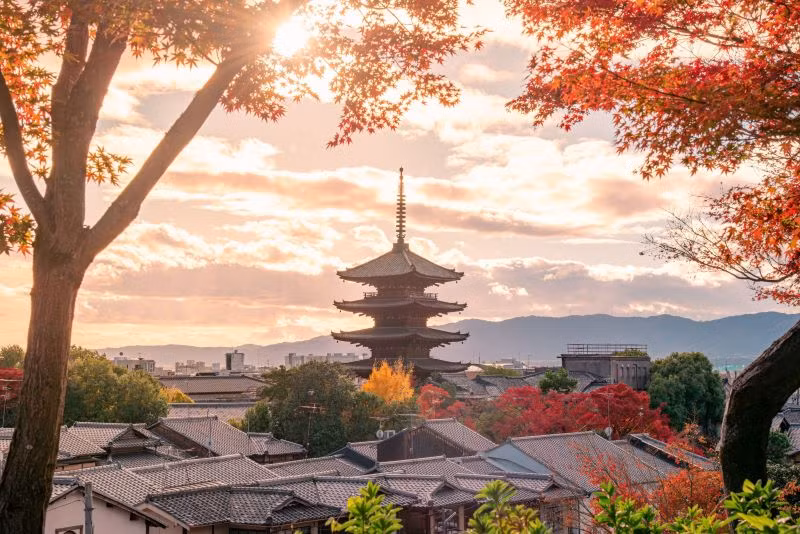 Một thắng cảnh du lịch của Nhật Bản.