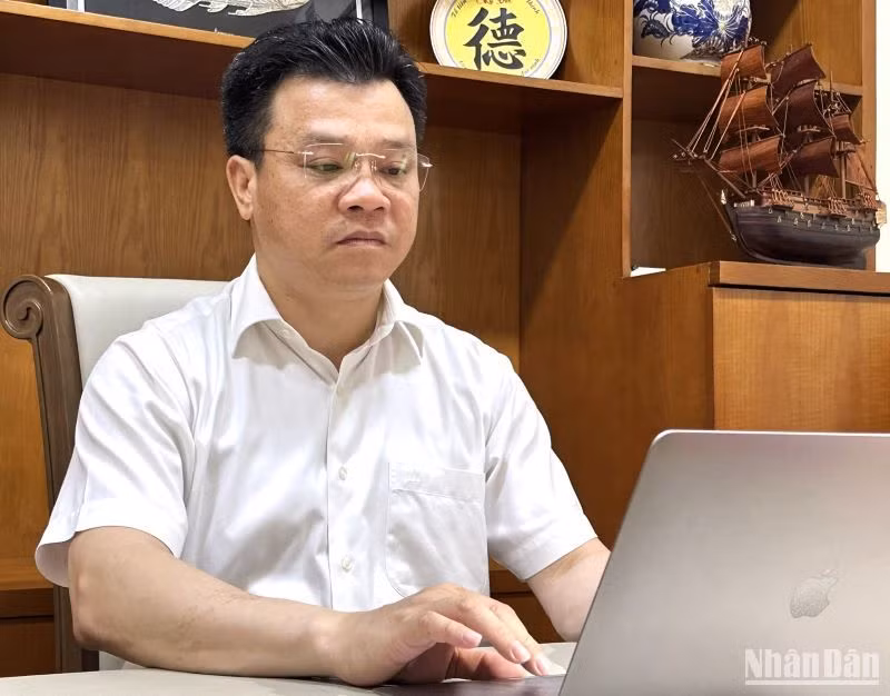 Ông Lê Kim Thành, Phó Chủ tịch chuyên trách Ủy ban An toàn giao thông Quốc gia.