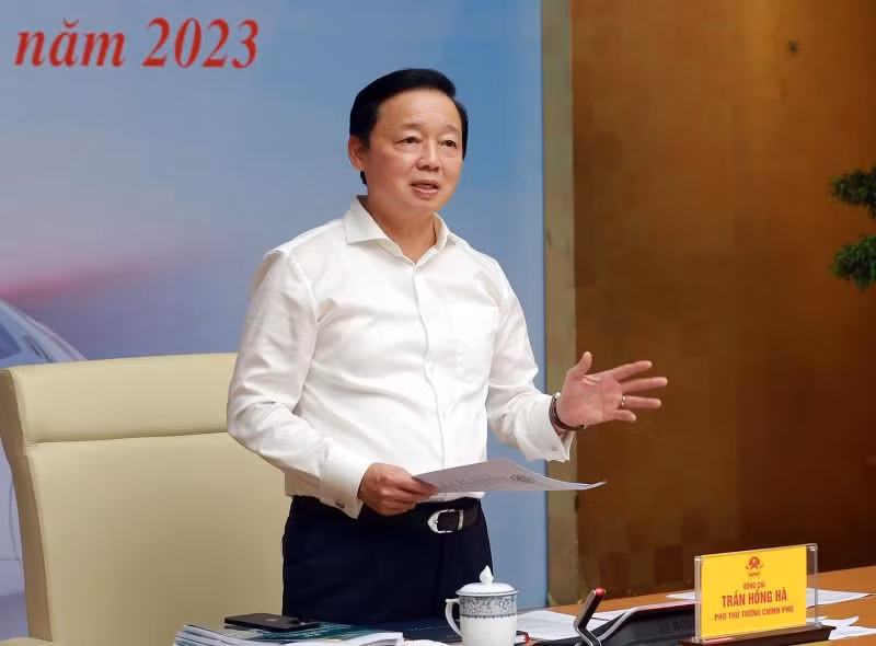 "Đầu tư đường sắt tốc độ cao là đầu tư dài hạn cho tương lai" - Phó Thủ tướng Trần Hồng Hà.