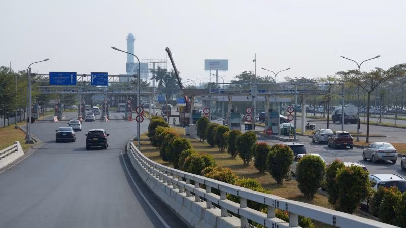 Hiện tại các làn đều chấp nhận phương thức thu hỗn hợp.