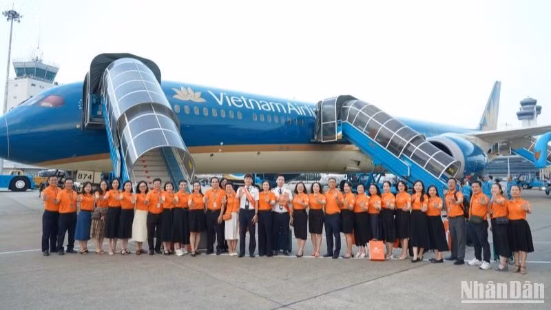 Vietnam Airlines đã tích cực hưởng ứng chiến dịch toàn cầu “Thế giới tô Cam” của Liên hợp quốc với chương trình thường niên “Chuyến bay tô cam” kể từ năm 2022.