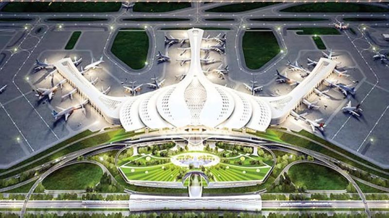 Phối cảnh Cảng Hàng không quốc tế Long Thành (Đồng Nai).