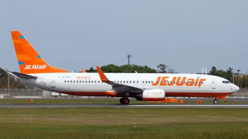 Máy bay của hãng Jeju Air.
