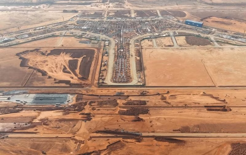 Cảng Hàng không quốc tế Long Thành thiết kế hình cánh sen cách điệu.