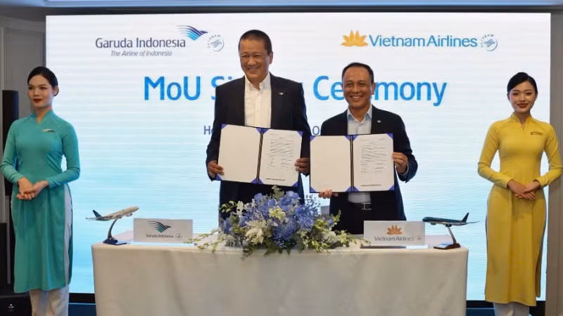 Hai hãng ký hợp tác chiến lược, củng cố vị thế trên thị trường quốc tế.