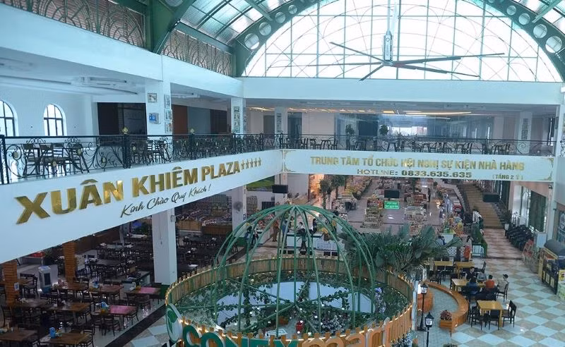 Trạm dừng nghỉ Xuân Khiêm trên tuyến cao tốc Cao Bồ-Mai Sơn.