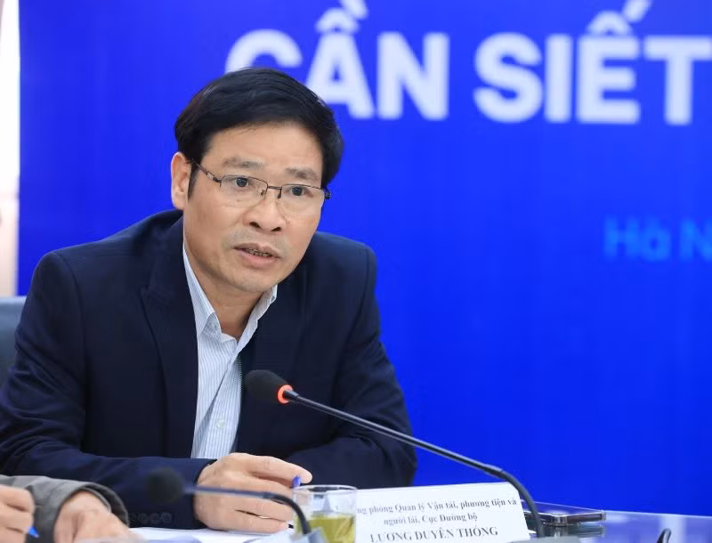 Ông Lương Duyên Thống (Cục Đường bộ Việt Nam).