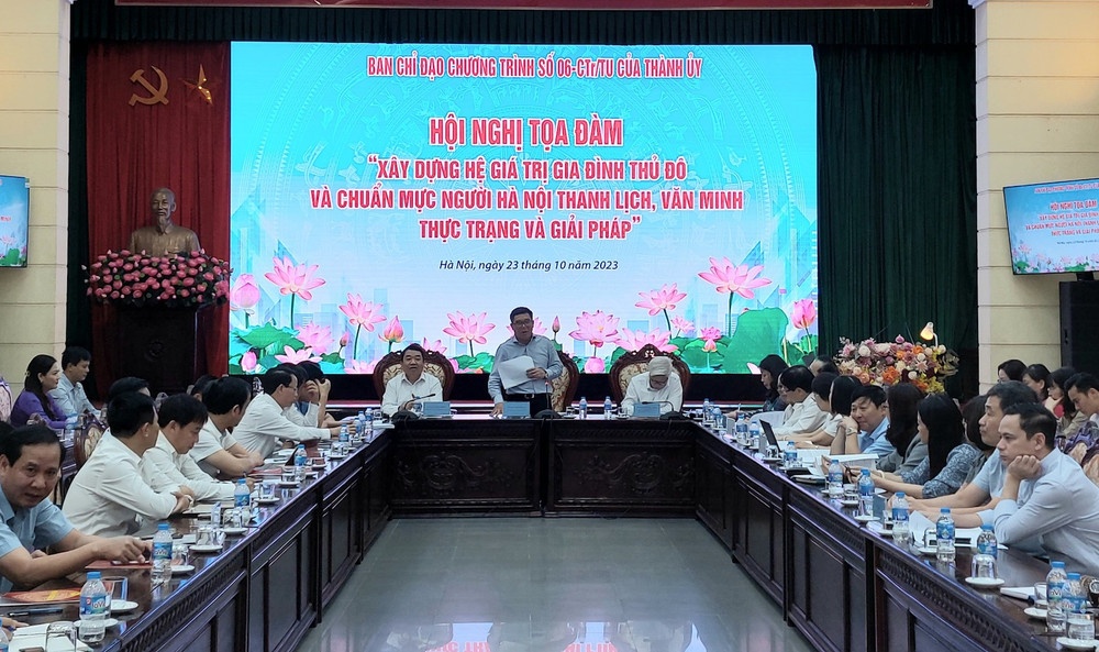 Xây dựng hệ giá trị người Hà Nội trong thời kỳ mới 