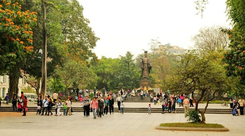 Cột Km0 sẽ được đặt tại vườn hoa Lý Thái Tổ.