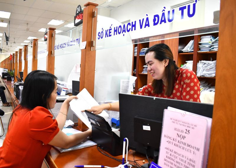 Các thủ tục hành chính được giải quyết nhanh chóng tại bộ phận một cửa tại Bà Rịa-Vũng Tàu.