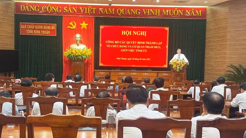 Quang cảnh hội nghị. (Ảnh: NGUYỄN TRUNG)