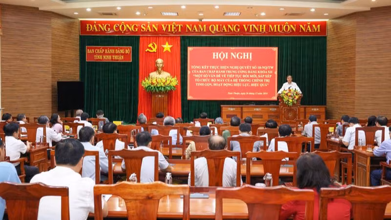 Quang cảnh hội nghị. (Ảnh: NGUYỄN TRUNG)