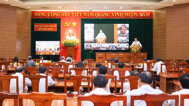 Quang cảnh hội nghị (ảnh: NGUYỄN TRUNG)