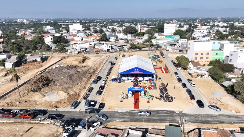 Dự án đã được xây dựng cơ bản hệ thống hạ tầng kỹ thuật, bảo đảm tiến độ để thi công dự án Nhà ở xã hội MK Central City trong quý III/2024.