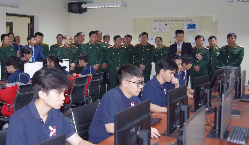 Tập trung đào tạo nhân lực chất lượng cao ngành mật mã là mục tiêu Học viện Kỹ thuật mật mã hướng tới. (Nguồn Ban Cơ yếu Chính phủ)