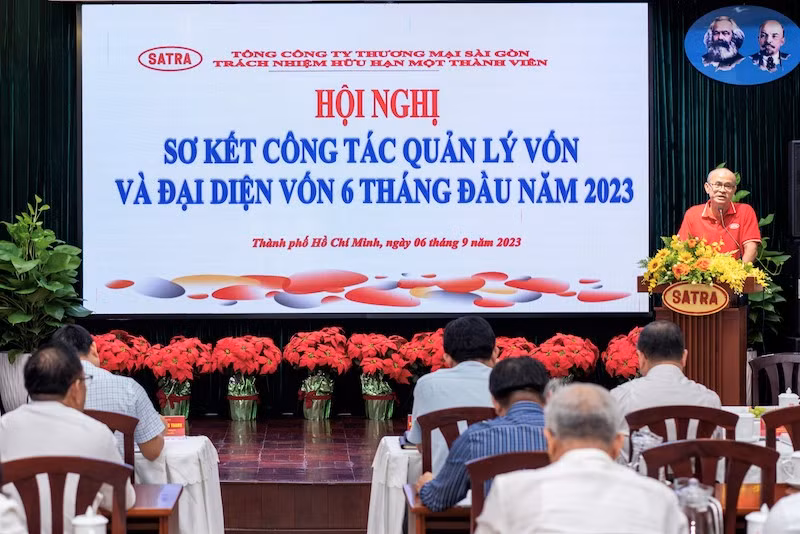 Đại diện vốn của SATRA chia sẻ về thực trạng quản trị rủi ro tại doanh nghiệp.