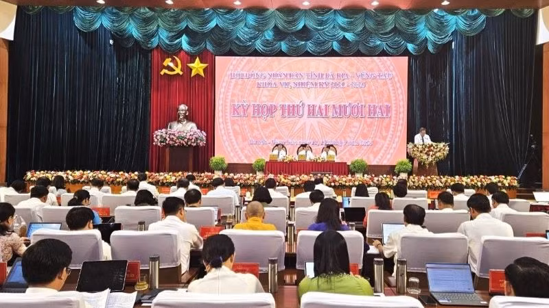 Toàn cảnh kỳ họp.