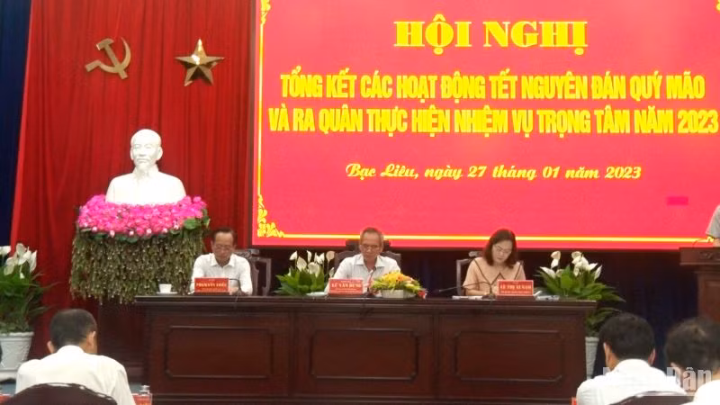 Quang cảnh hội nghị. 