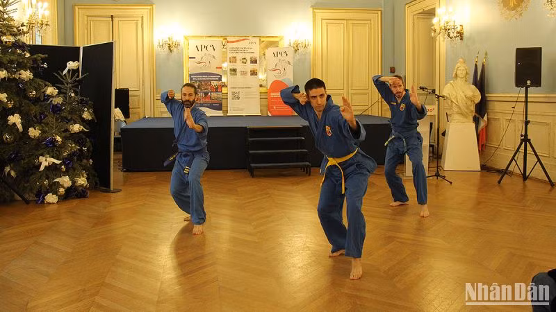 Biểu diễn Việt Võ Đạo.