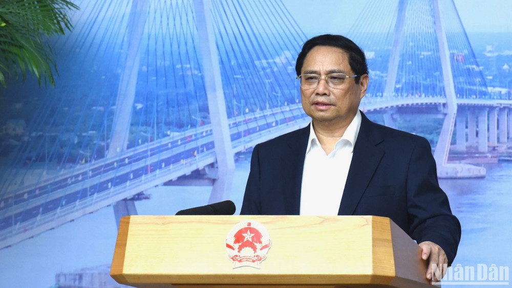 Thủ tướng Phạm Minh Chính dự và chỉ đạo phiên họp.