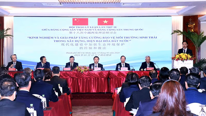 Quang cảnh hội thảo. (Ảnh AN NHIÊN)