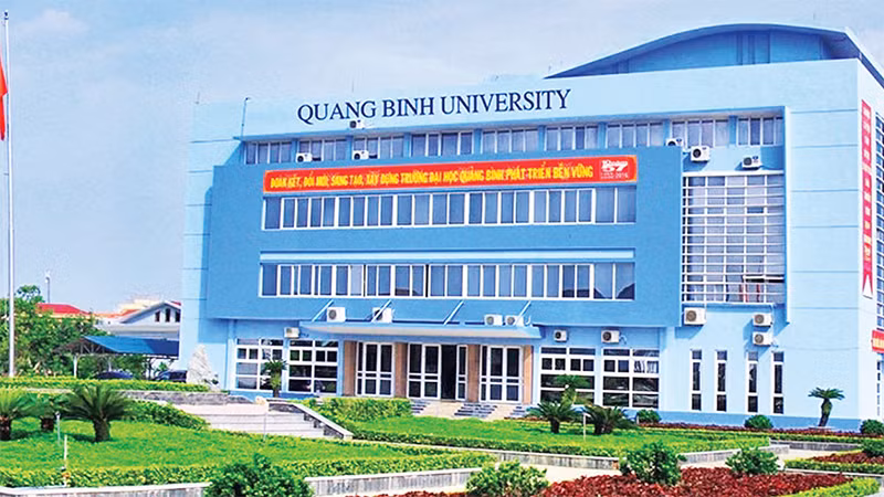 Trường đại học Quảng Bình. (Ảnh THANH HIẾU) 