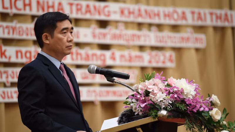 Đại sứ được bổ nhiệm tại Thái Lan Phạm Việt Hùng. (Ảnh: XUÂN SƠN)