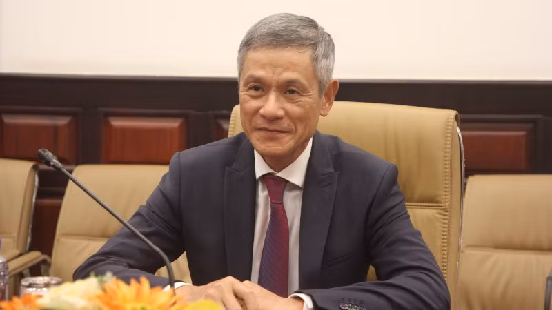 Đại sứ Nguyễn Minh Vũ chúc mừng về những thành tựu mà Campuchia đã đạt được.