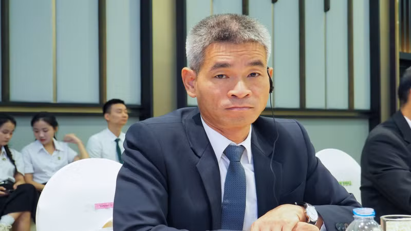 Tổng lãnh sự Việt Nam tại Khon Kaen Chu Đức Dũng tại sự kiện. Ảnh: CTV