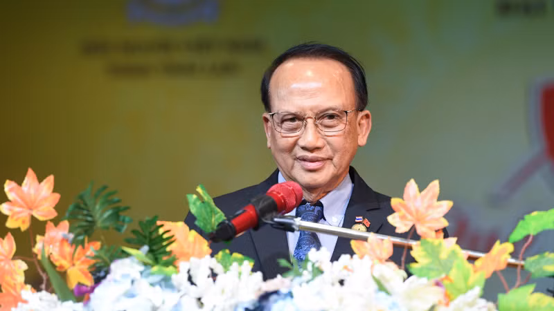 Ông Nguyễn Ngọc Thìn, Chủ tịch Hội Người Việt Nam toàn Thái Lan.